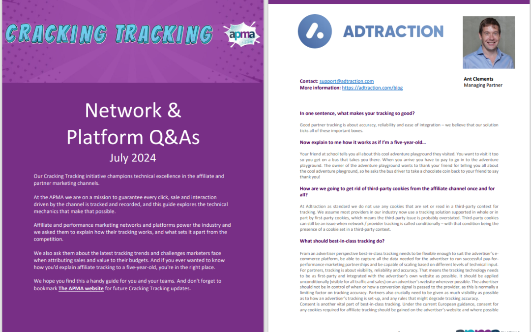 Networks’ Q&As- Tracking explained