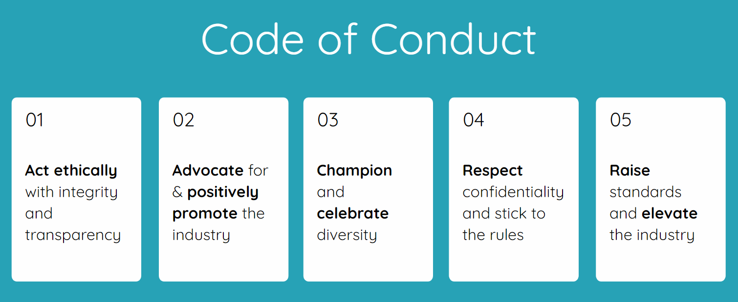 The APMA code of conduct