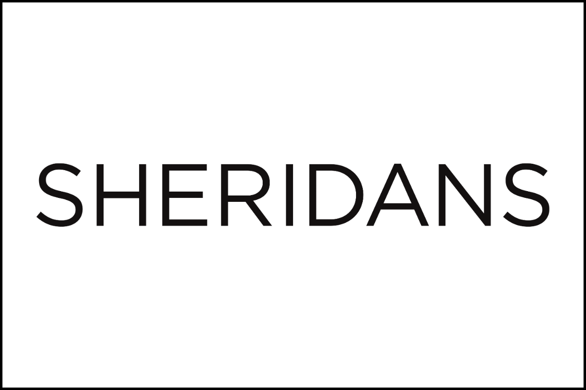 Reads, "Sheridans."