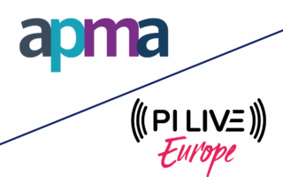 APMA & PI Live Europe logos - announcing the launch of a new bursary for emerging affiliate marketing talent.